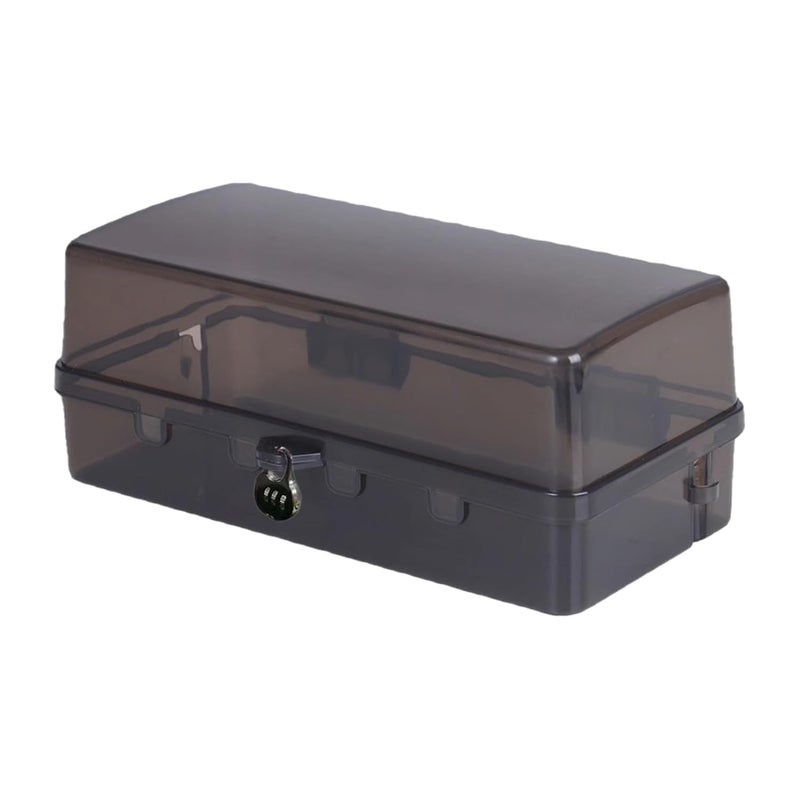 Black Outdoor Waterproof Plug Box 6 Outlet Lockable Socket For Electric Car Charging - Image 2