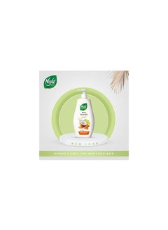 Nyle Nyle Naturals Anti Hairfall Shampoo With Coconut Milk Badam and Amla Gentle Soft Shampoo pH Balanced and Paraben Free For Men and Women  - Image 4
