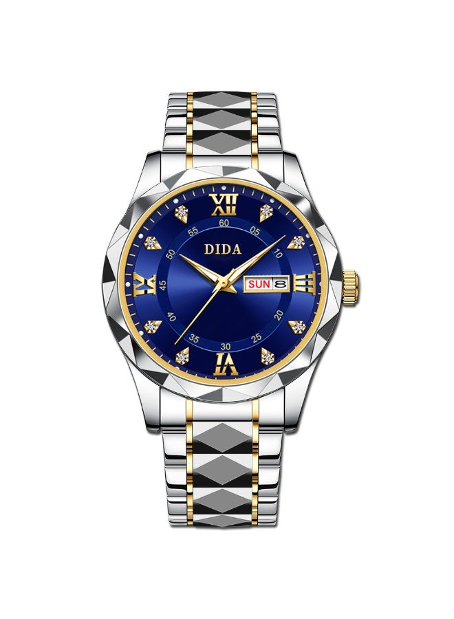 DIDA Men's Alloy Waterproof Fashion Wrist Watch B2521 -43mm - Image 2