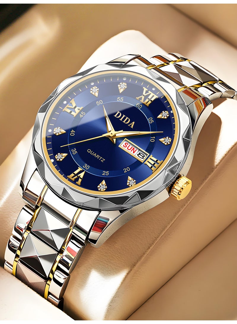 DIDA Men's Alloy Waterproof Fashion Wrist Watch B2521 -43mm - Image 3