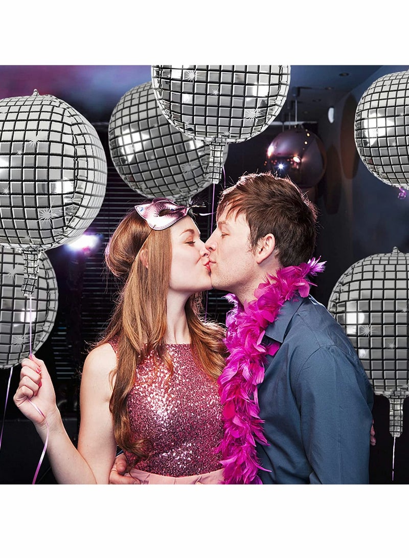 Mirror Balloons, 6 Pcs Disco Metallic Balloons for 70s Party Decorations - Image 4