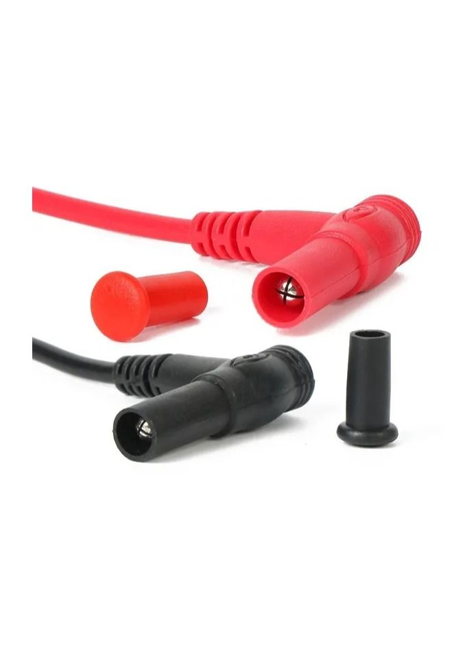 زوج واحد من أسلاك اختبار المقياس المتعدد المعزولة، كابل عالمي تيار متردد تيار مستمر 1000 فولت 20 أمبير CAT II قلم مجسات قياس، سلك اختبار متعدد المقاييس - Image 5