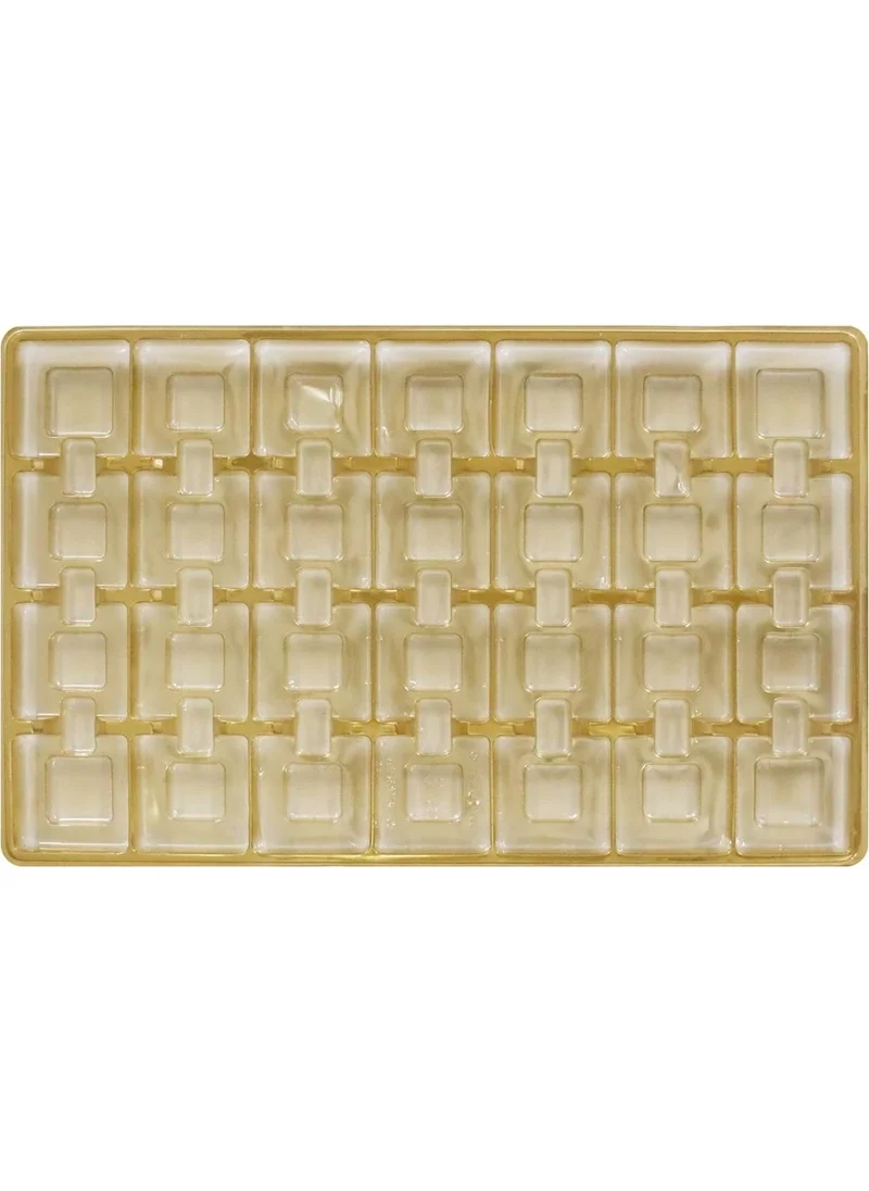 Ambalaj Pazarı Packaging Market 28 Compartment Madlen Gold Separator 1000 gr - 50 Pcs