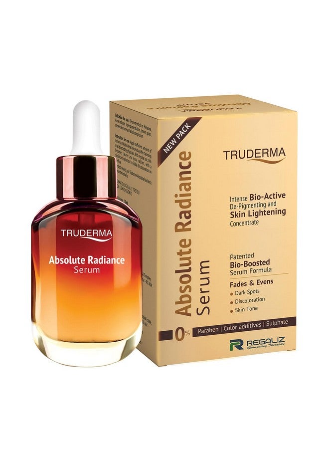 Regaliz Truderma Absolute Radiance Serum Intense Bioactive Depigmenting & Skin Lightening Concentrate 30Ml - Image 1