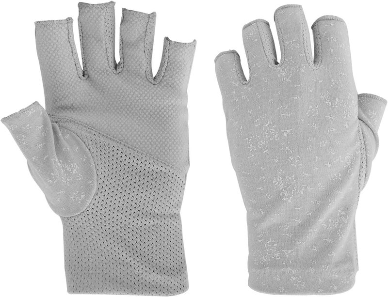 Ylucky Lightweight Summer Fingerless Gloves Men Women UV Sun Protection Driving Cotton Gloves Nonslip Touchscreen Gloves - Image 1