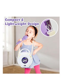 Excefore Kids Karaoke Machine with 2 Microphones, Karaoke Machine for Kids Age 4-12, Play Microphone for Kids Ages 3-5, Toddler Microphones Toy for Singing, Great Birthday Gift for Boys, Girls  - Image 5