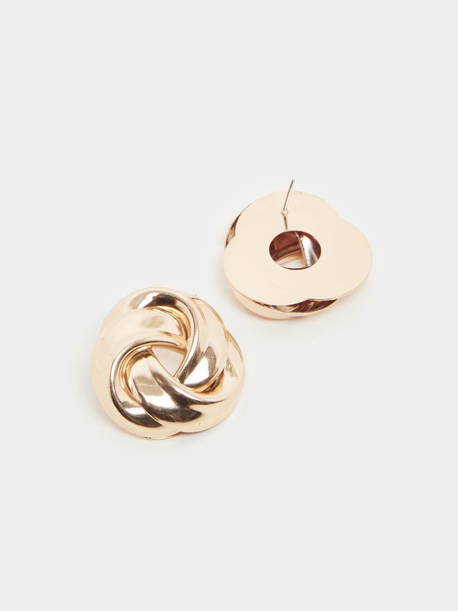 Styli Styli Round Stud Earrings  - Image 3