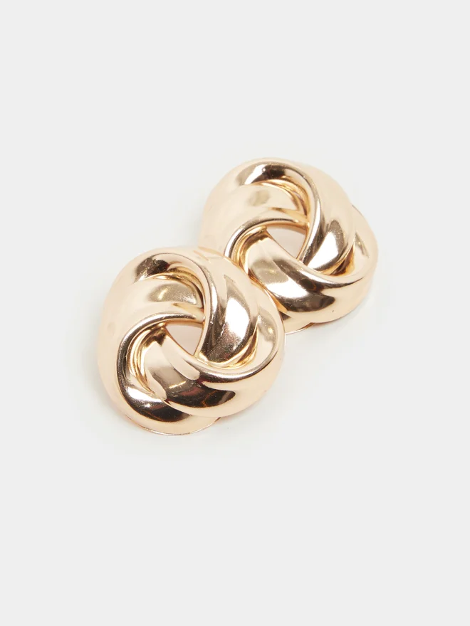 Styli Styli Round Stud Earrings