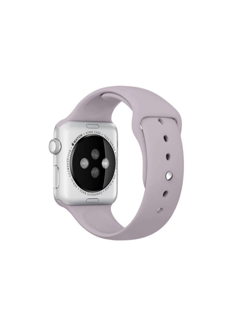 Silicone Strap for Apple Watch - Water Resistant - Size 38-40-41mm 
