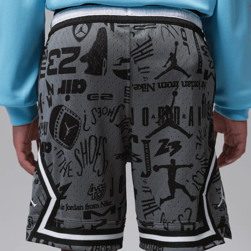 Jordan Kids' Dri-FIT MJ Printed Basketball Shorts