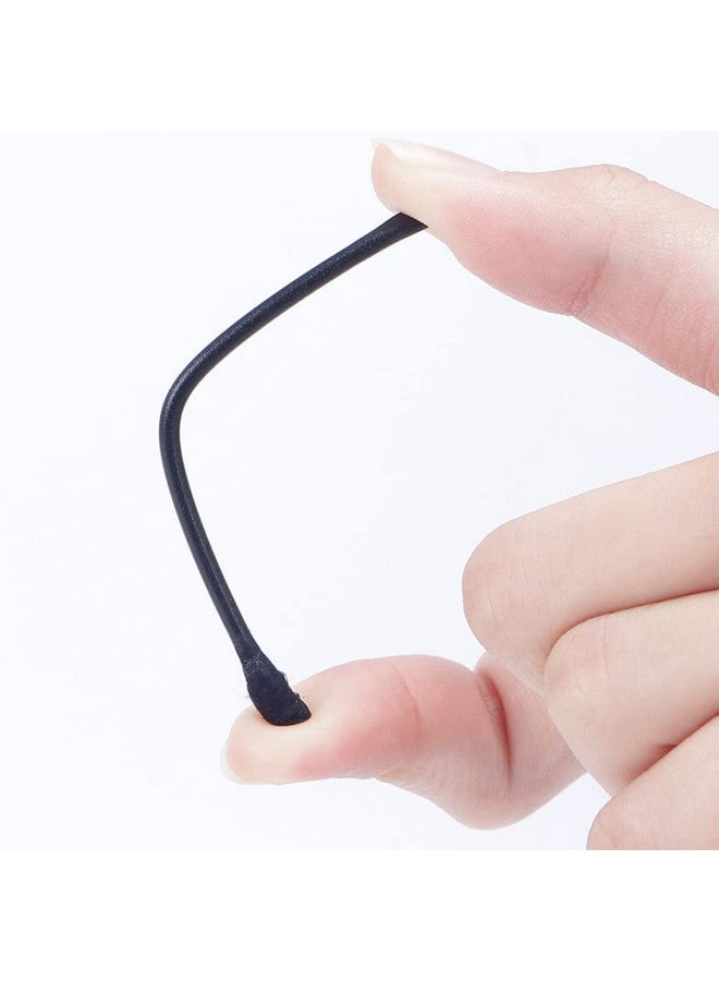 Luzen 100 قطعة أداة إزالة الرؤوس السوداء القابلة للاستخدام مرة واحدة أداة ضغط البثور المهنية مزدوجة الرأس أداة استخراج الرؤوس السوداء عصا قطنية أداة تجميل سوداء - Image 5