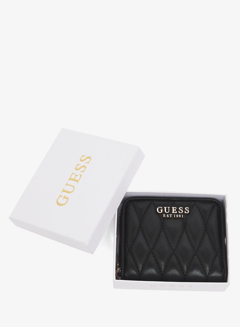 GUESS Valla Small Zip Around Wallet - Image 5