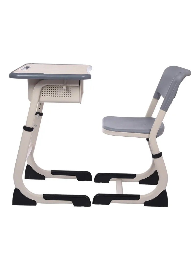 DubaiGallery Modern MDF School Desk and Chair High Quality Plastic Student Seats for Classroom Home Office Bedroom or Living Room  - Image 3