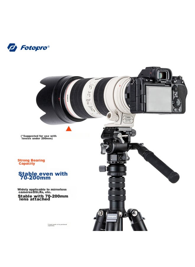 Fotopro Fotopro Mh-4a, Horizontal And Vertical Shooting, Hydraulic Rebound, Universal 1/4 Interface, Camera Mirrorless Video Shooting, Hydraulic Gimbal  - Image 5