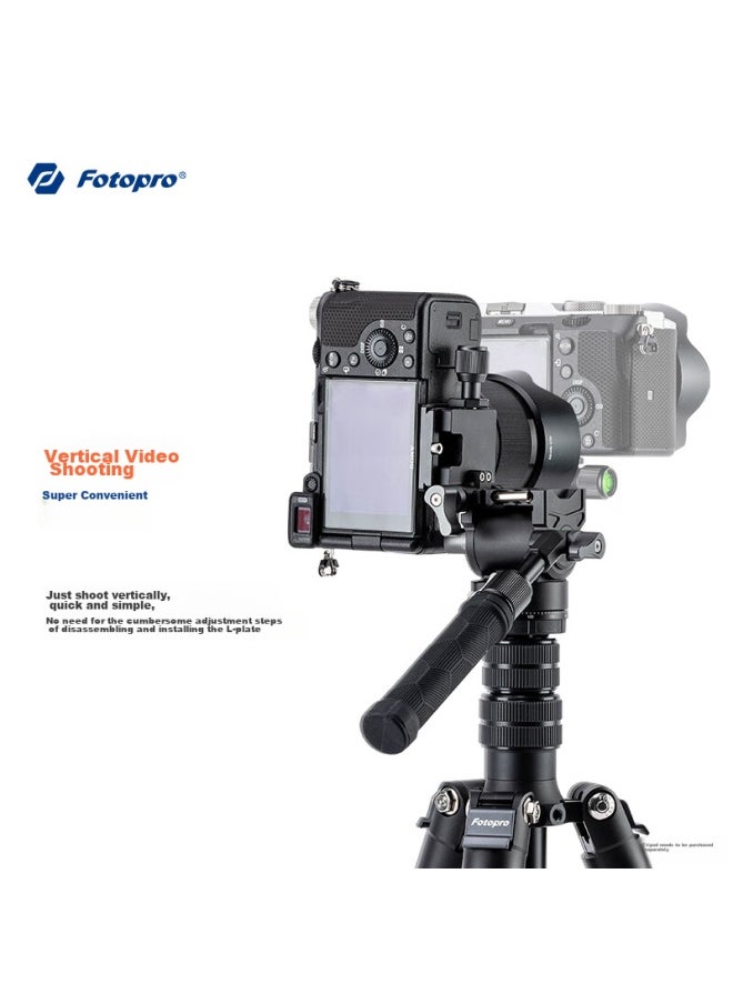 Fotopro Fotopro Mh-4a, Horizontal And Vertical Shooting, Hydraulic Rebound, Universal 1/4 Interface, Camera Mirrorless Video Shooting, Hydraulic Gimbal  - Image 4