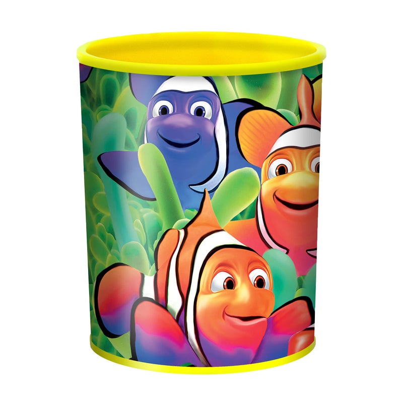 3D LiveLife Drinking Cup - Cute Clowns from Deluxebase. Lenticular 3D Clown Fish Plastic Tumbler, 10 fl oz BPA-Free Reusable Drinkware. Animal Themed Cup and Durable Party Favour Gift - Image 2