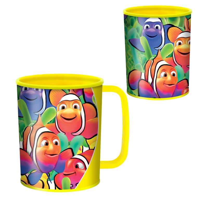 3D LiveLife Drinking Cup - Cute Clowns from Deluxebase. Lenticular 3D Clown Fish Plastic Tumbler, 10 fl oz BPA-Free Reusable Drinkware. Animal Themed Cup and Durable Party Favour Gift - Image 3