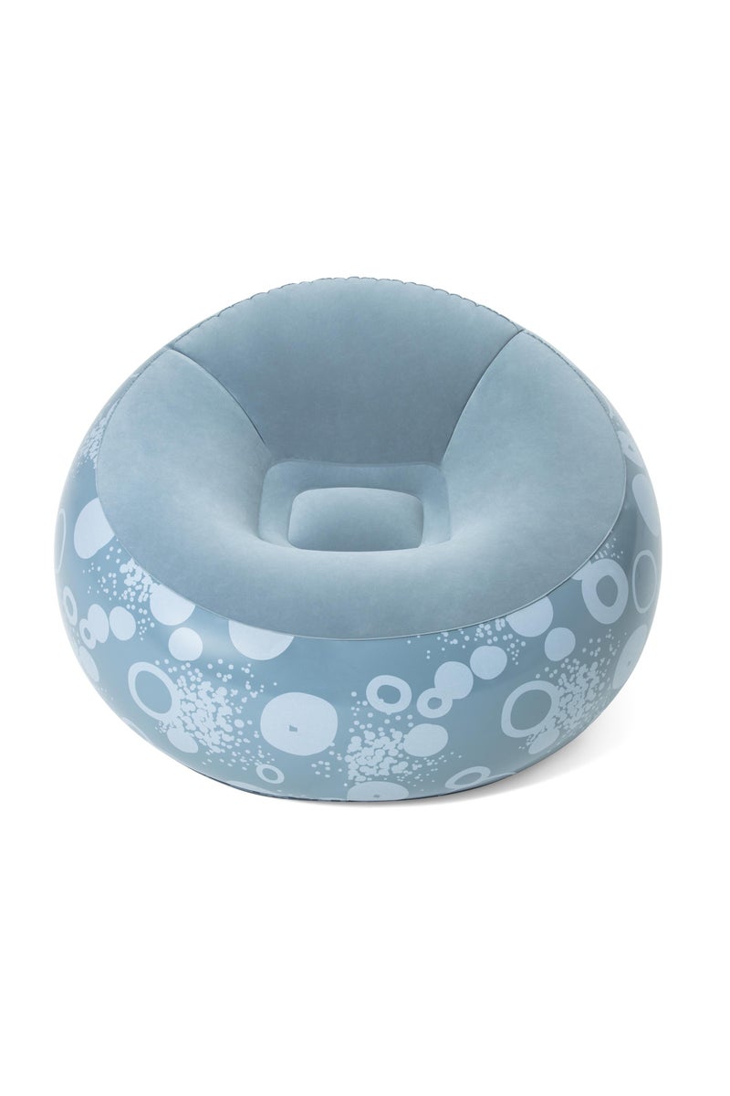 Bestway كرسي قابل للنفخ من بست واي بتصميم ناعم 112x112x66 سم، قطعة واحدة متنوعة (قد يختلف النمط واللون) | كرسي هوائي | كرسي قابل للنفخ للاستخدام الداخلي والخارجي - Image 5