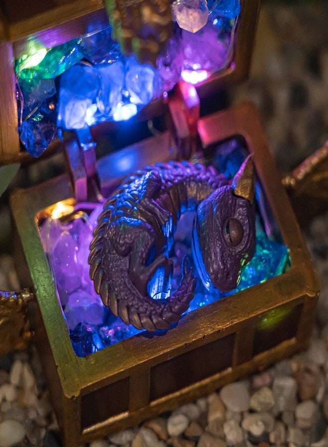 FUNSHOWCASE Resin Box Silicone Molds Set of 2, Treasure Chest and Magic Book Case with Lids - Image 5