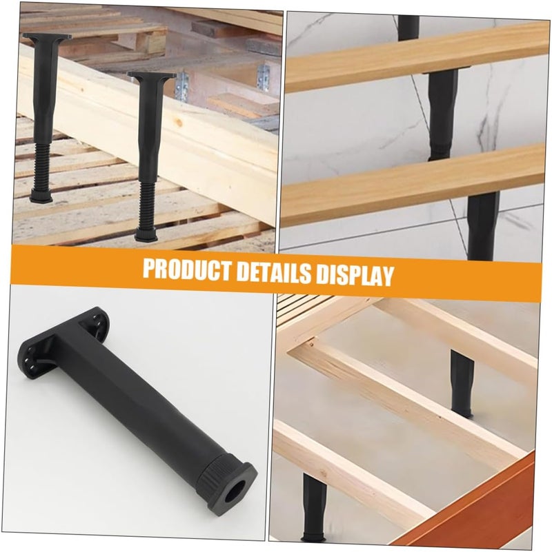 4pcs Adjustable Furniture Leg Extenders Height Replacement Support Legs for Bed Table to Feet Furniture for Sofa Wardrobe and Cabinet - Image 5