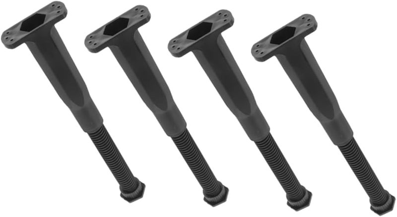 4pcs Adjustable Furniture Leg Extenders Height Replacement Support Legs for Bed Table to Feet Furniture for Sofa Wardrobe and Cabinet - Image 1
