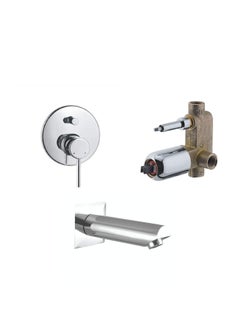 10X Brass Diverter with Wall Spout High Flow 40 MM DV4599