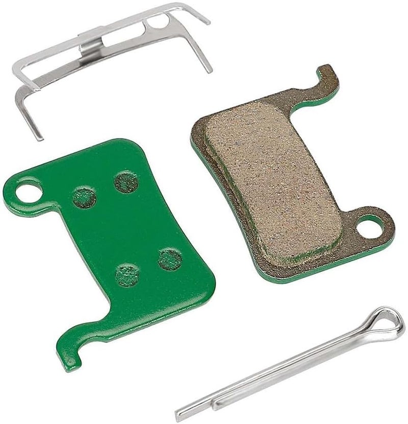 Electric Scooter 3 Brake Pads Pair Green 32x27mm Disc Brake Replacement - Image 1