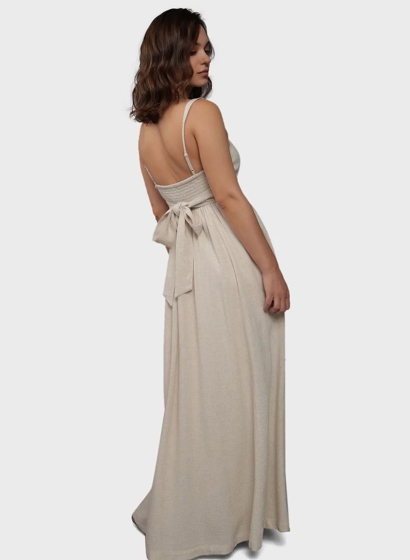 American Eagle Square Neck Maxi Dress