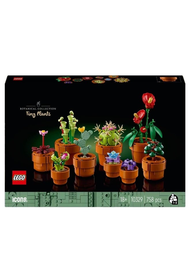 LEGO Icons Tiny Plants 10329 Building Toy Set (758 Pieces)  - Image 3