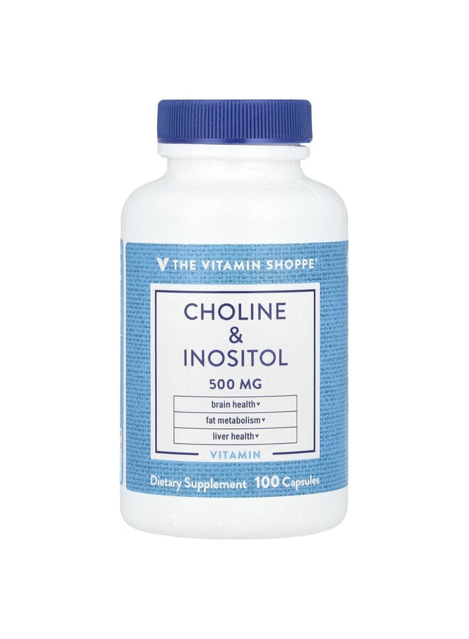 Choline & Inositol , 500 mg, 100 Capsules