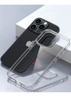 Space I Phone 14 Pro Clear transparent TPU Case , Cover ,  Scratch & Yellowing Resistant, Drop Protection  - Image 2