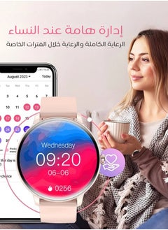 AOLON GTR Smart Watch Bluetooth Talk Heart Rate Blood Pressure DIY Wallpaper Sports Waterproof Smart Watch Gold  - Image 5