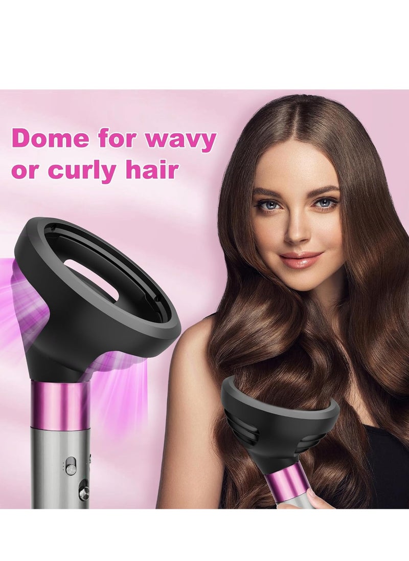 ماركة غير محددة - موزع Wave & Curl ل Dyson Airwrap - وضعان لتدفق الهواء لتجعيد الشعر المحدد والتموجات النطاطة ، متوافق مع Airwrap HS01 / HS05 ، ملحق موزع الشعر لتعزيز الملمس والتحكم في التجعد - Image 1