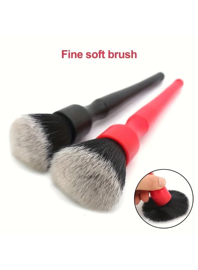 Blue 6 5 Inch Car Detailing Brush Ultra Soft Synthetic Bristles for Interior Cleaning Dust Removal Perfect Gift - Image 5