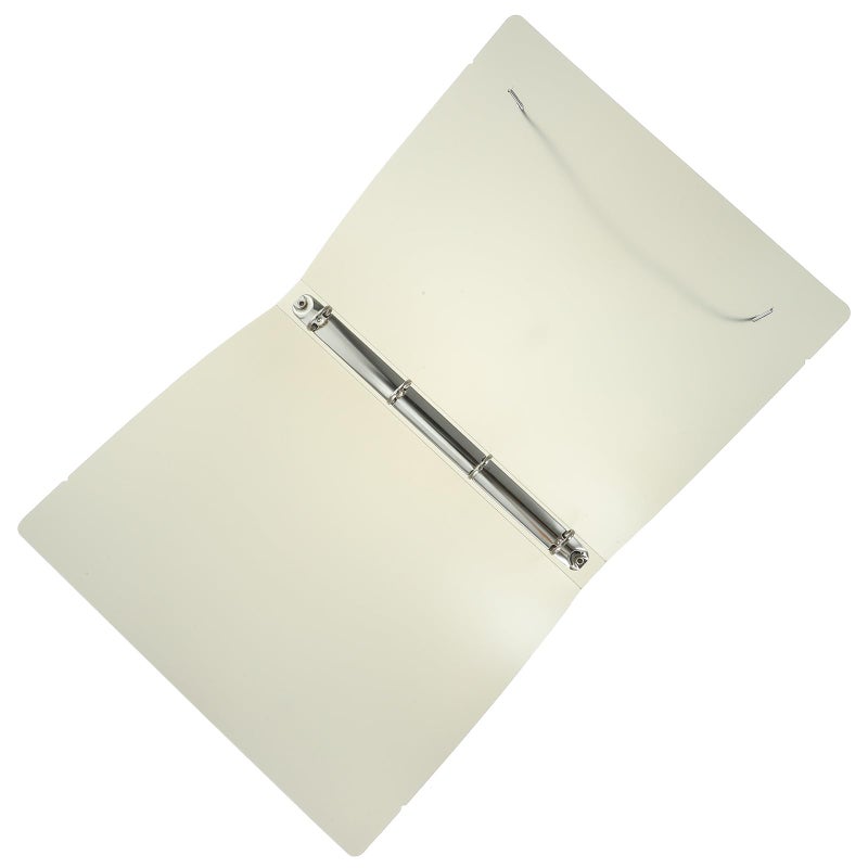 A4 Brown Pp File Folder 4 Hole 120 Sheet Capacity Frosted Plastic Document Binder - Image 2