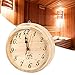 Niiyen Niiyen Wooden Clock Timer,Simple Sauna Timer Clock Accessory Wall Clock Home Decor Sauna Timer Clock Analog Clock for  - Image 2