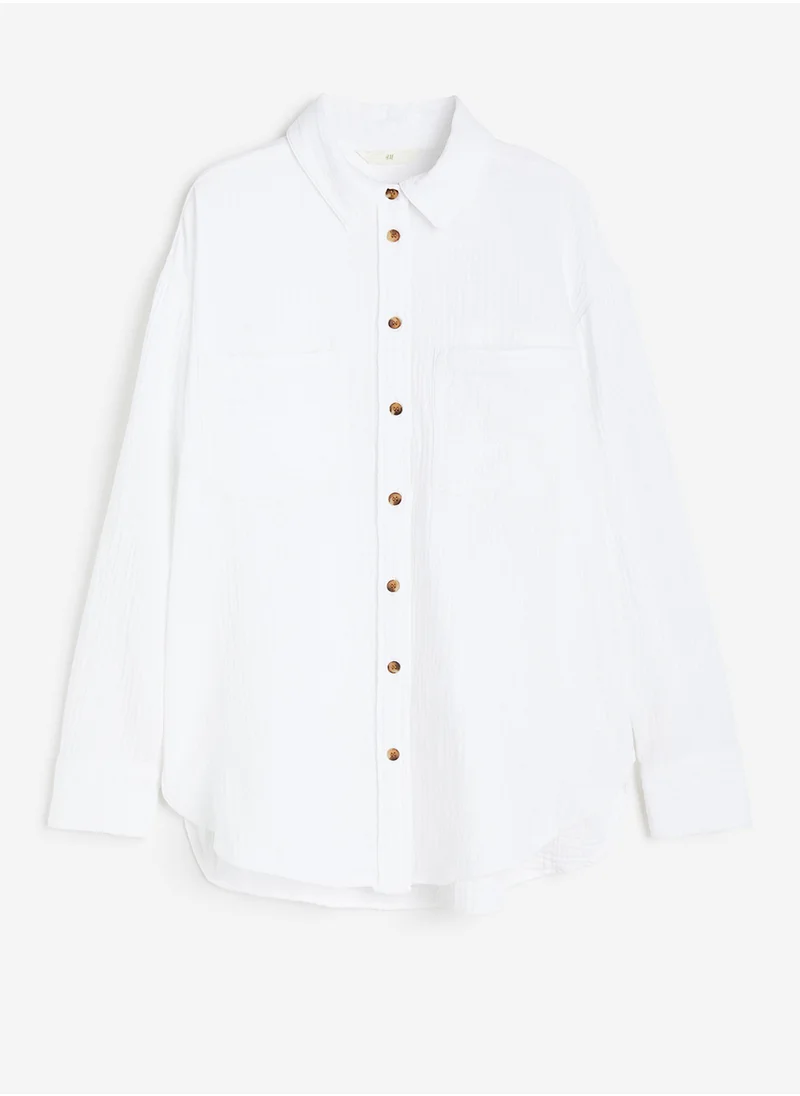 اتش اند ام Cotton Shirt