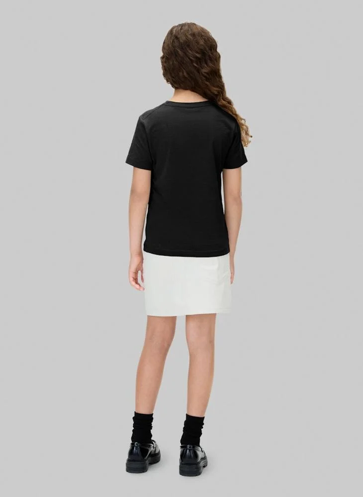Calvin Klein Jeans Kids Graphic Crew Neck T-Shirt