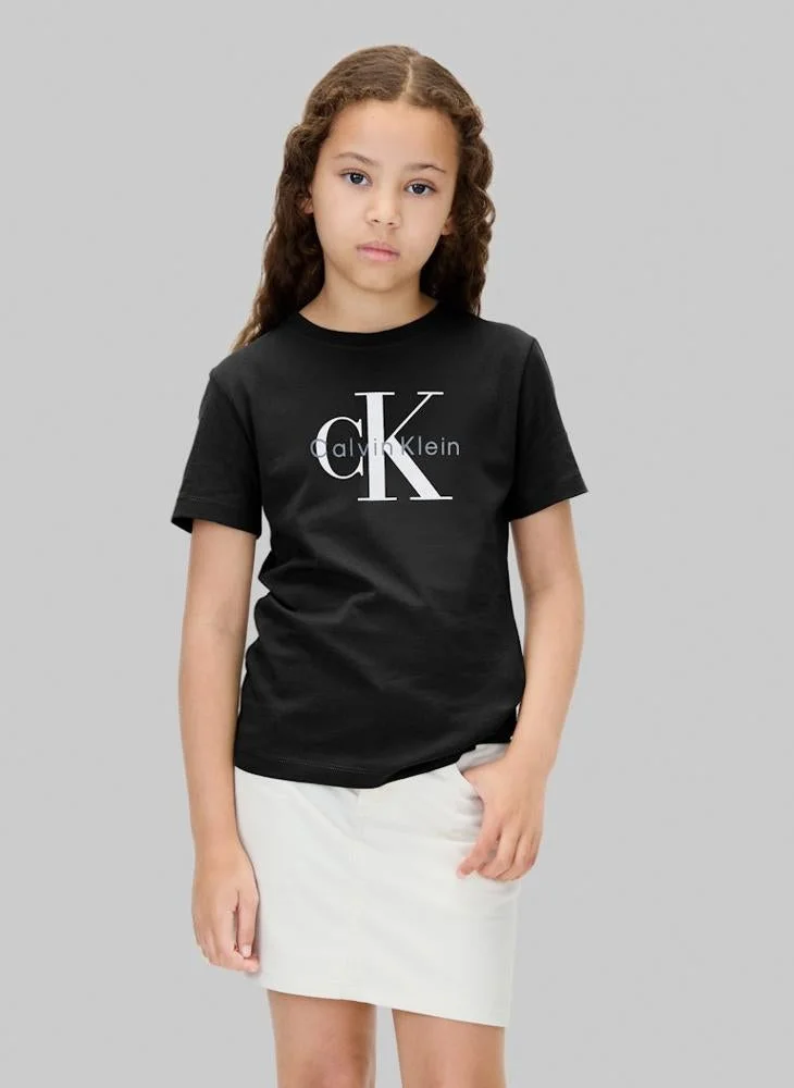 Calvin Klein Jeans Kids Graphic Crew Neck T-Shirt