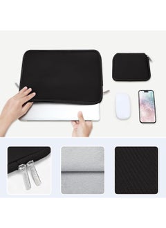 Rock Pow Laptop Sleeve Compatible with MacBook Air/Pro 13-13.3 inch Notebook Compatible with MacBook Pro 14 inch M3 M2 M1 Chip Pro Max 2023-2021 Neoprene Bag with Small Case  - Image 4