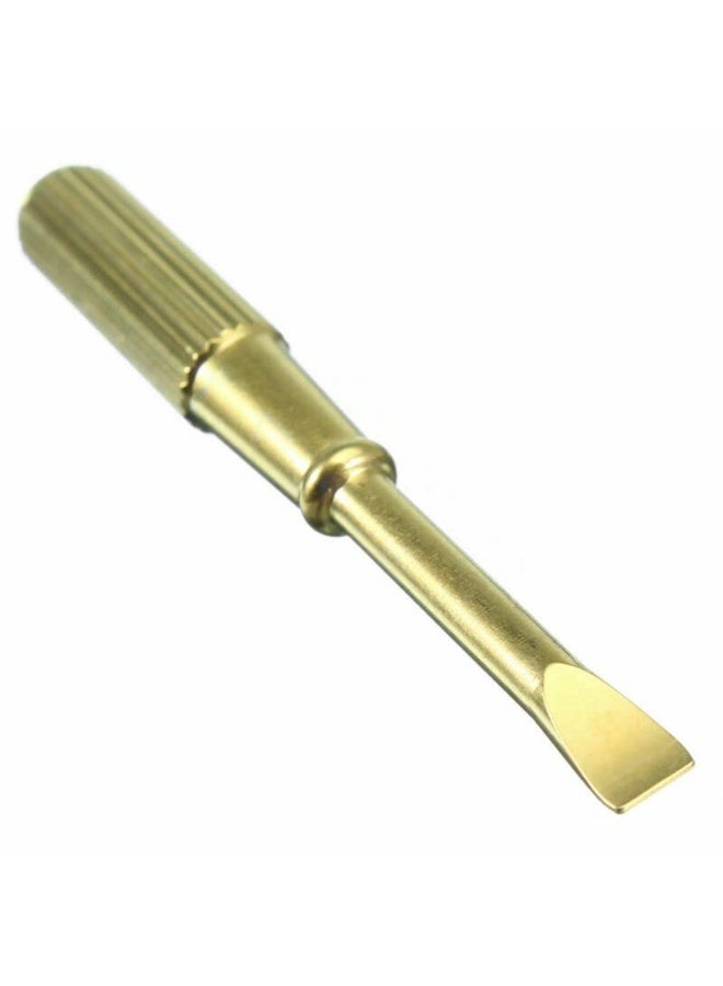 BRAVECOW Screwdriver Titanium Steel Mini Screw Driver For Love Bracelet Bracelet Repair Screwdriver Tools (gold)  - Image 2