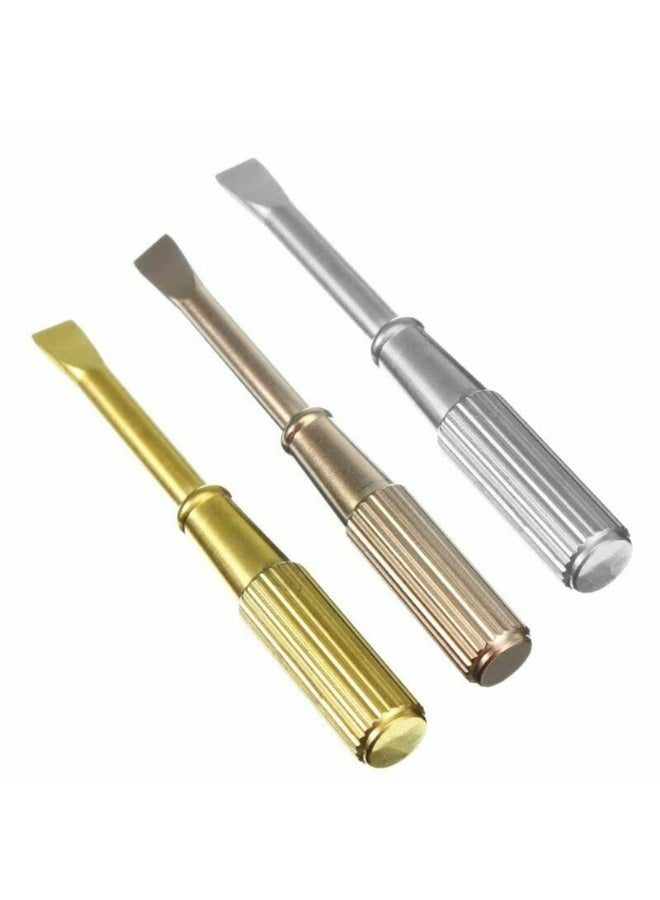BRAVECOW Screwdriver Titanium Steel Mini Screw Driver For Love Bracelet Bracelet Repair Screwdriver Tools (gold)  - Image 4