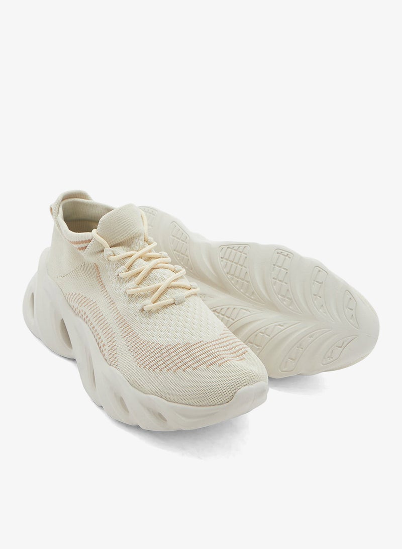 سفنتي فايف سنيكرز محبوك بنعل مرتفع - Image 3