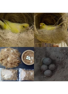 2 Pack Bird Nesting Material - Bird Nests Bedding Hummingbird Nesting Material Mixing Canary Nesting Material Finch Nesting Material Parakeet Nesting Materials for Cage,Gardens,Tree Trunks (80G) - pzsku/ZD590D4353ED77ABF3381Z/45/_/1734931220/13c4054b-9dfc-4795-9675-1ba0d0de3f32