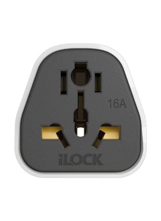 iLOCK - Travel Plug Adapter – Converter -16A-250V-Multicolour - Image 1