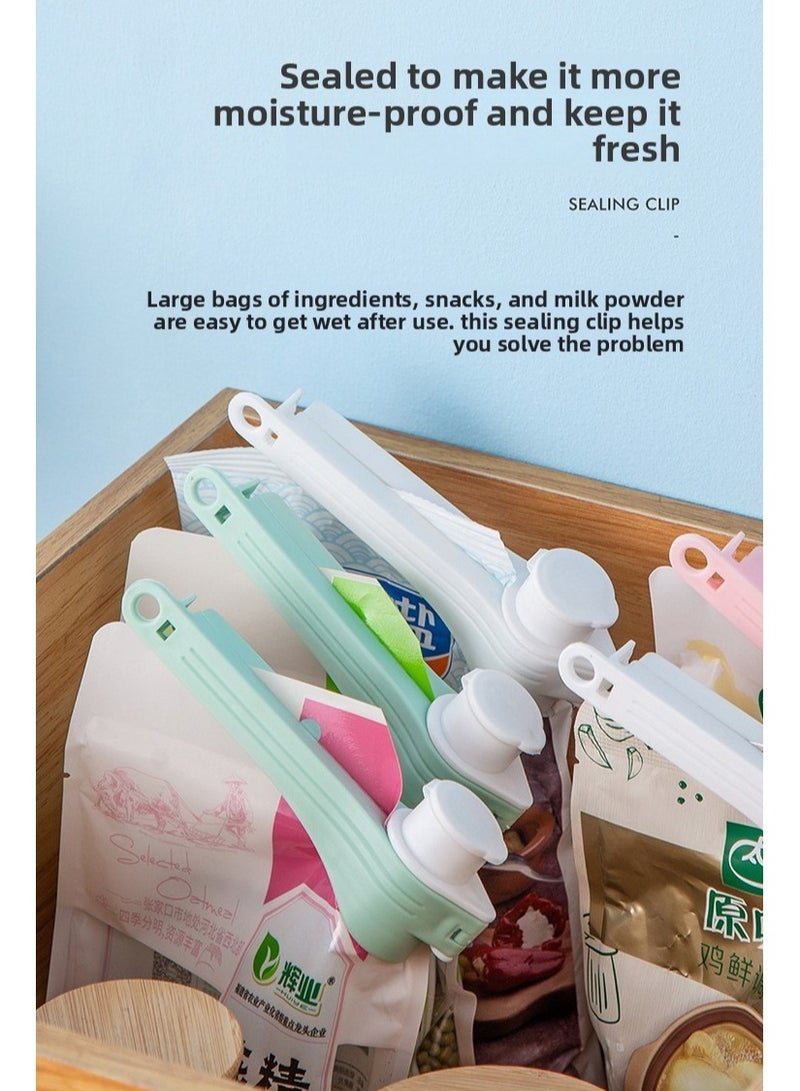 Discharge nozzle sealing clamp/Fresh-keeping food bag sealing clamp (4 pieces each) - Image 5