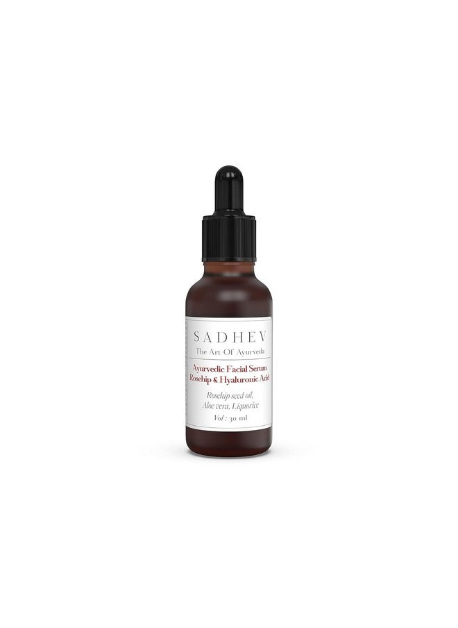 Ayurvedic Facial Serum Rosehip & Hyaluronic Acid 30Ml - pzsku/ZD590E09D9C80E3DAFE6CZ/45/_/1720854973/1afd9aa4-7a47-40d8-9208-8453a90a97af