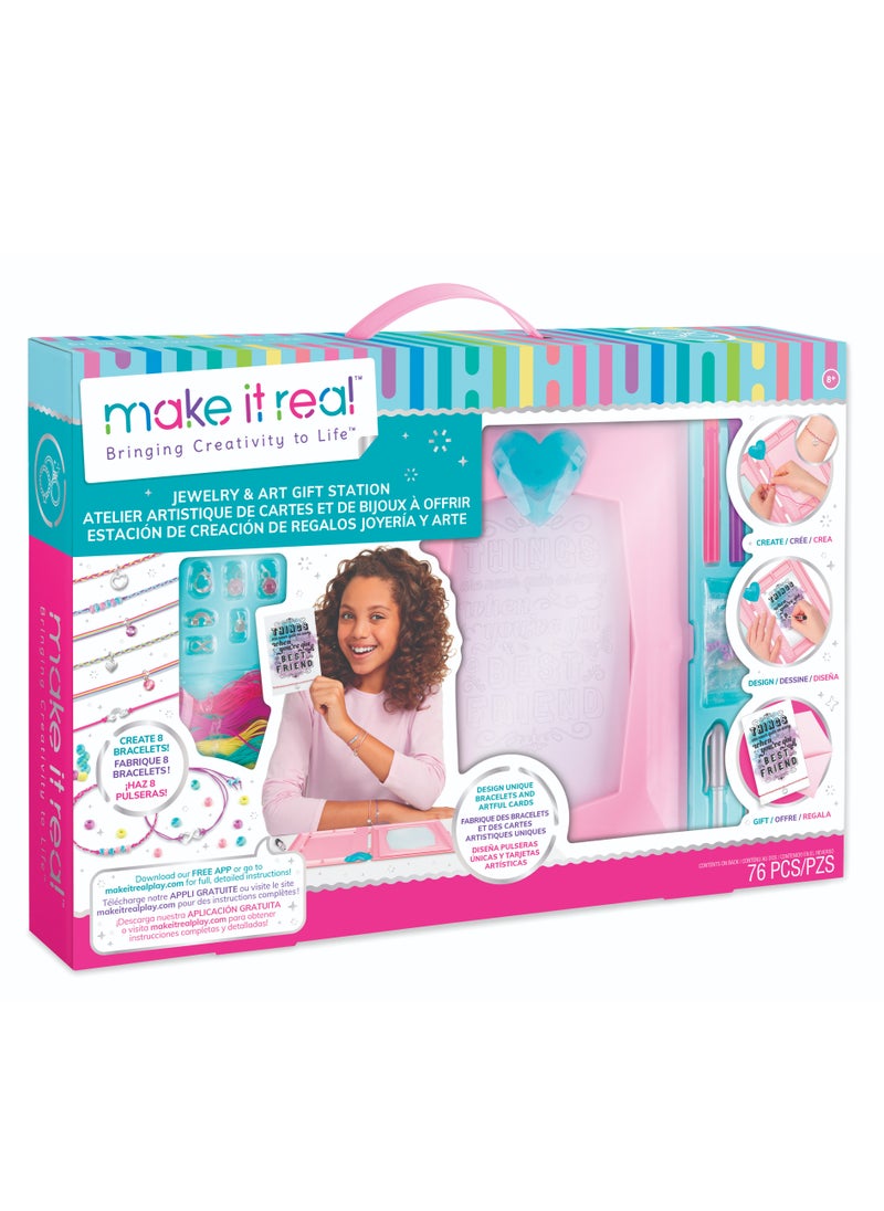 Make It Real Jewelry & Art Gift Station  - Image 1