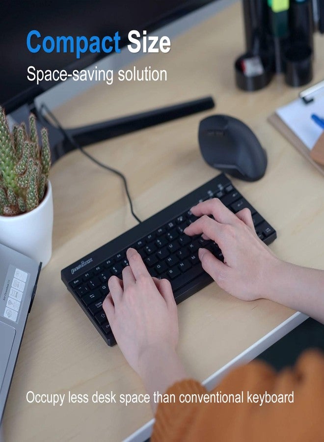 Perixx PERIBOARD-426 Wired Mini USB Keyboard with Low Profile Keys - Image 2