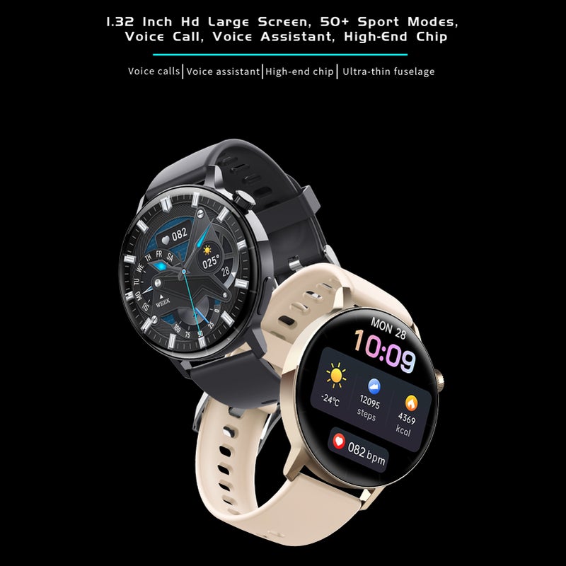 F22R Smart Watch Men BT Call Blood Sugar Calculator Body Temperature Monitor IP67 Waterproof Sport Smartwatch - Image 5